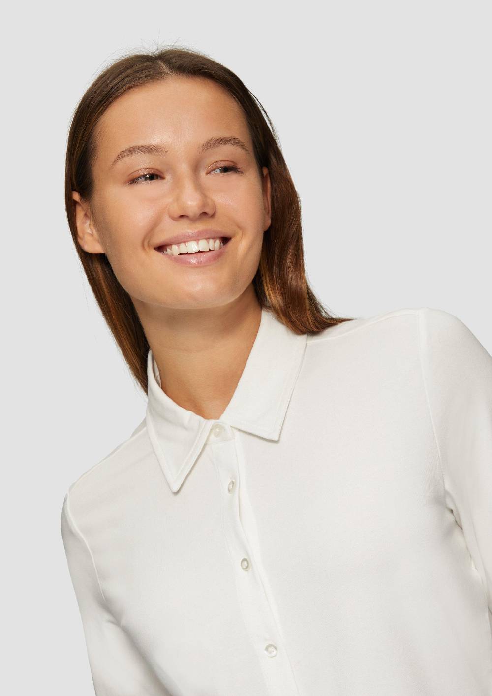 S.Oliver Hemdbluse Aus Jersey