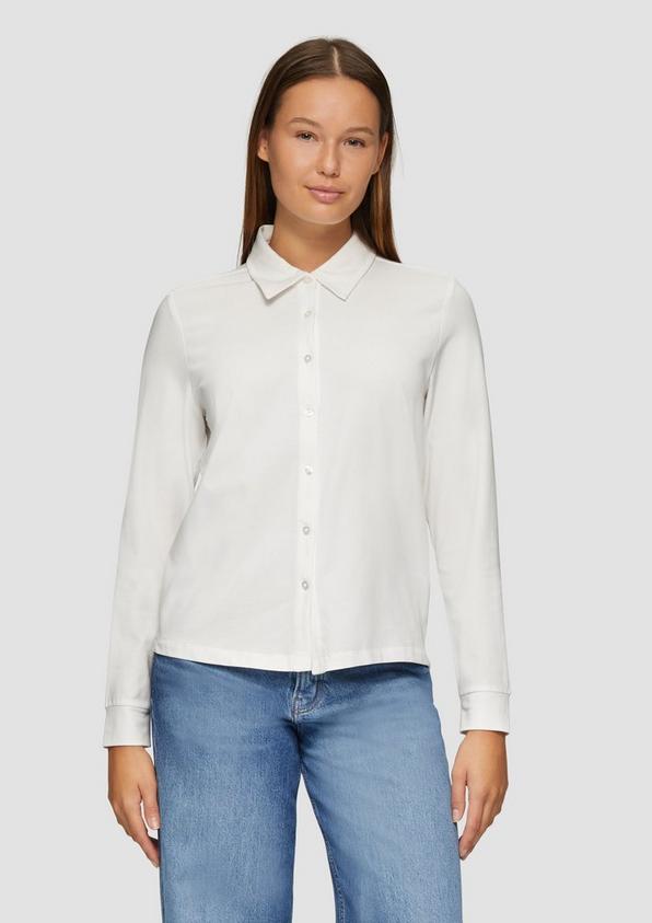 S.Oliver Hemdbluse aus Jersey
