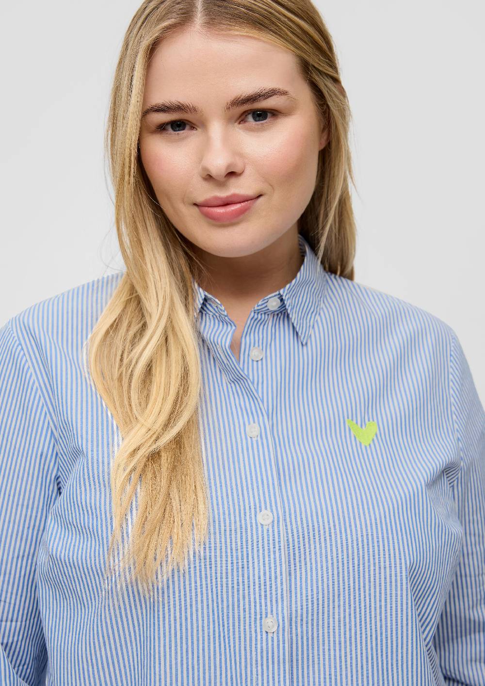 S.Oliver Hemdbluse Mit Tunnelzug Im Saum