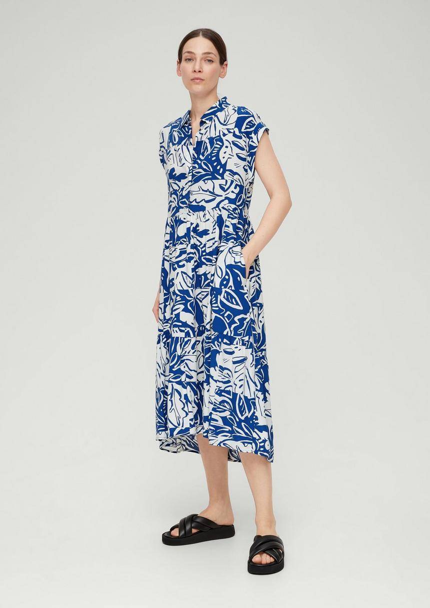 S.Oliver Hemdblusenkleid aus Popeline