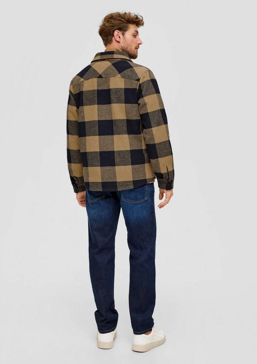 S.Oliver Hemdjacke Mit Twill-Struktur