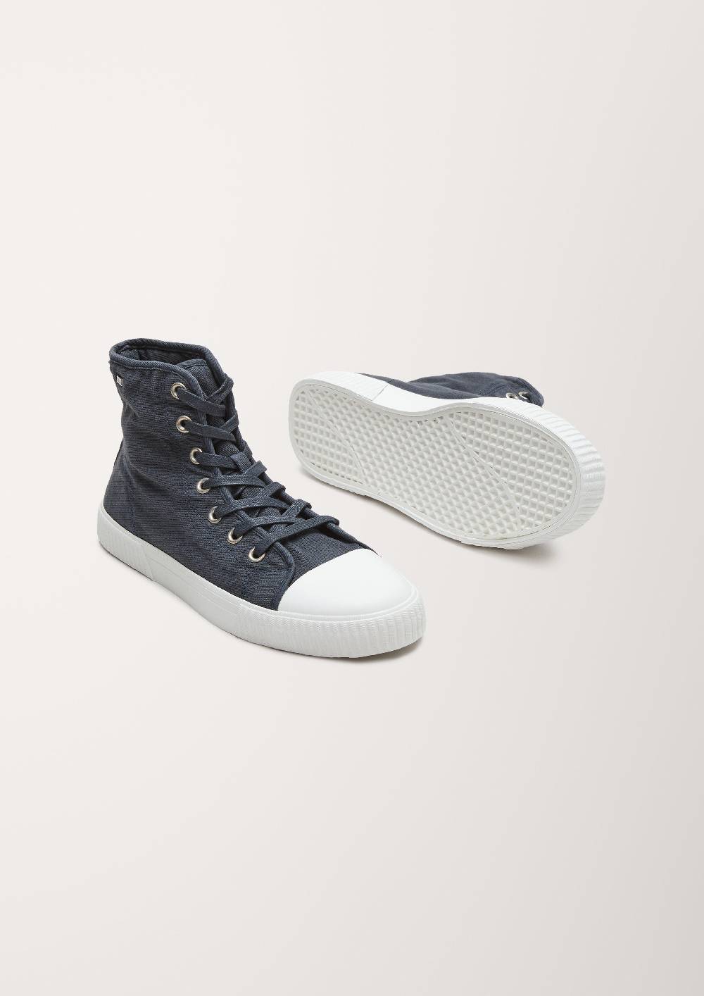 S.Oliver High Sneaker Aus Canvas