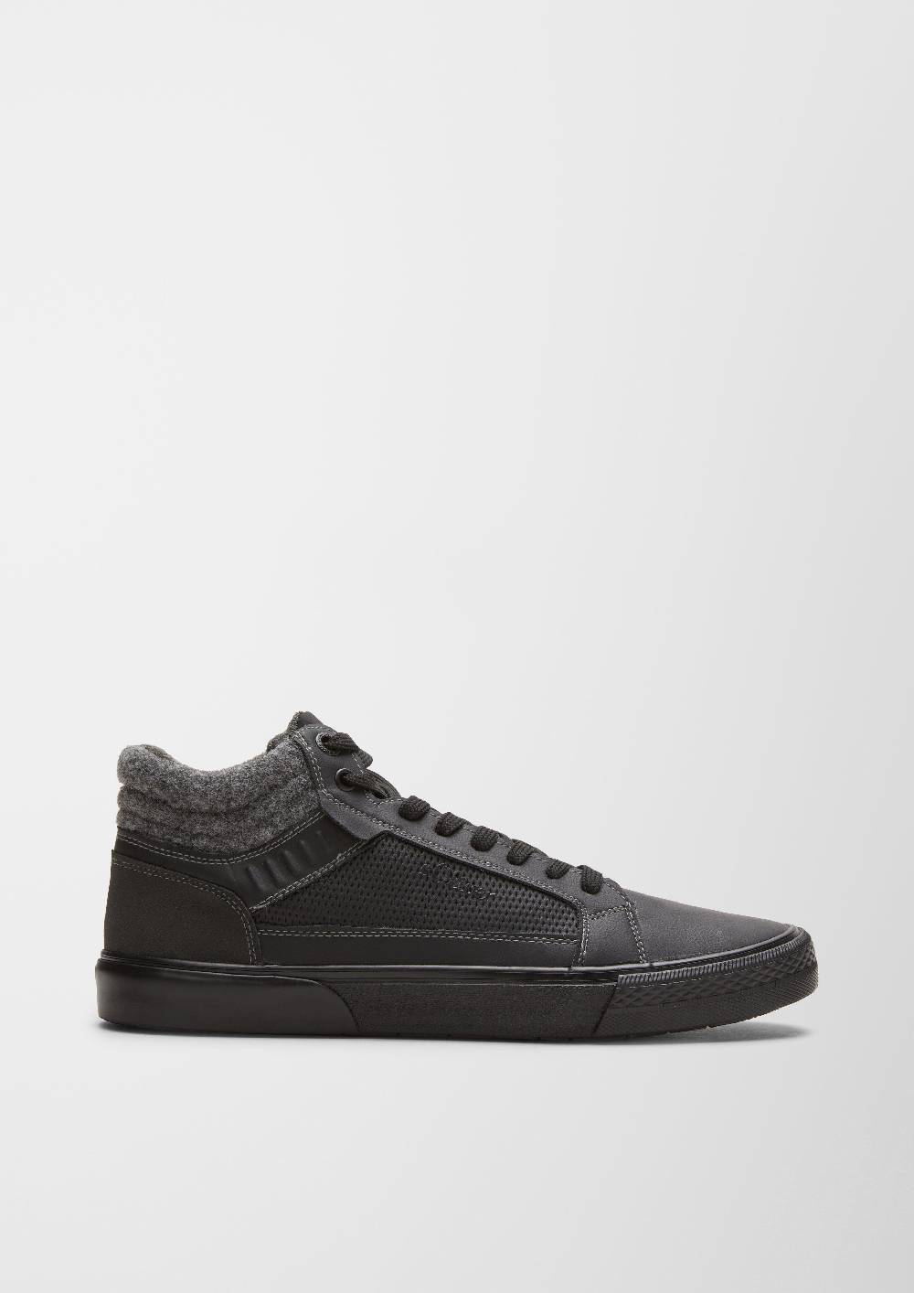 S.Oliver High Sneaker Im Materialmix