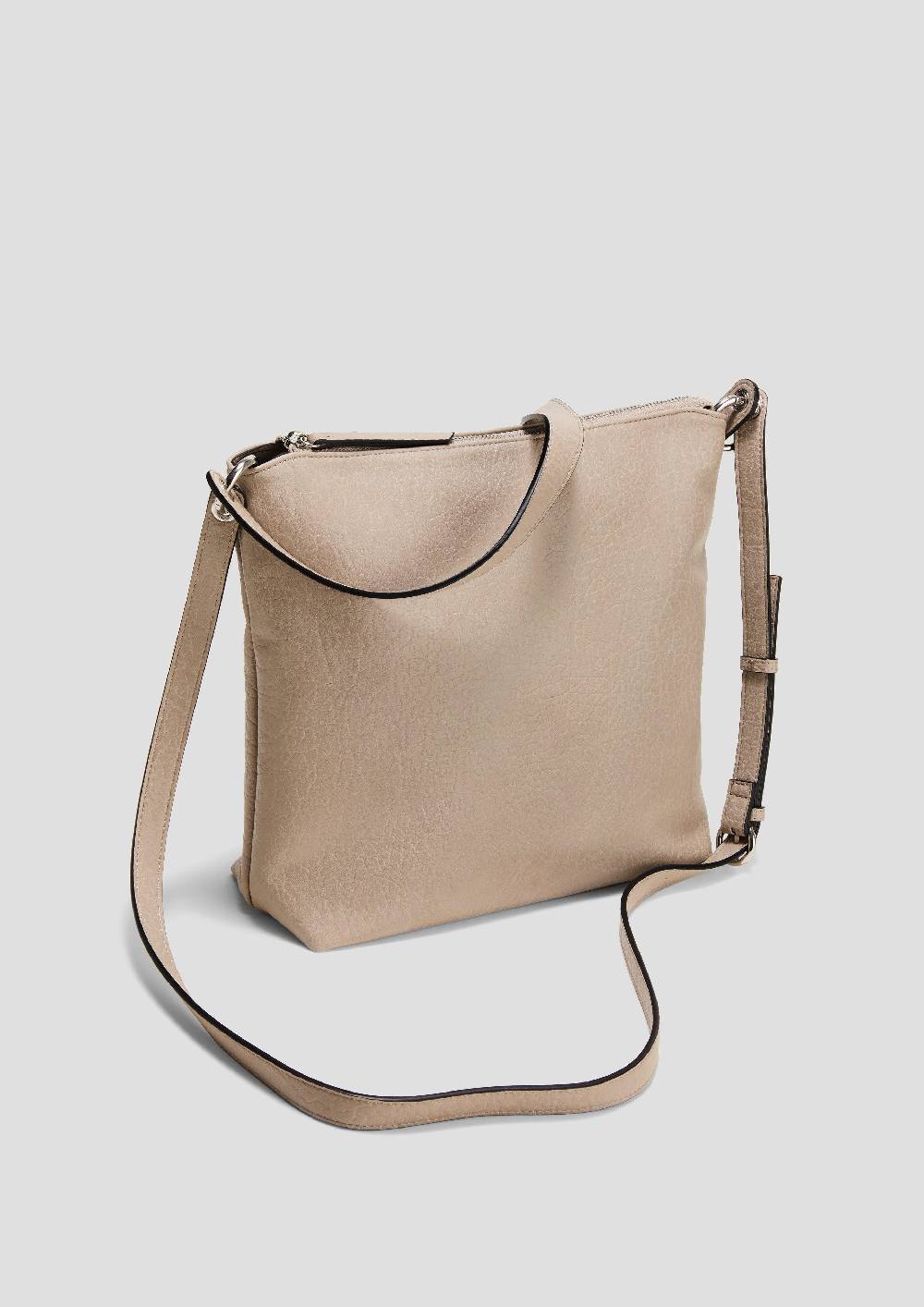 S.Oliver Hobo-Tasche Mit Reißverschlusstasche