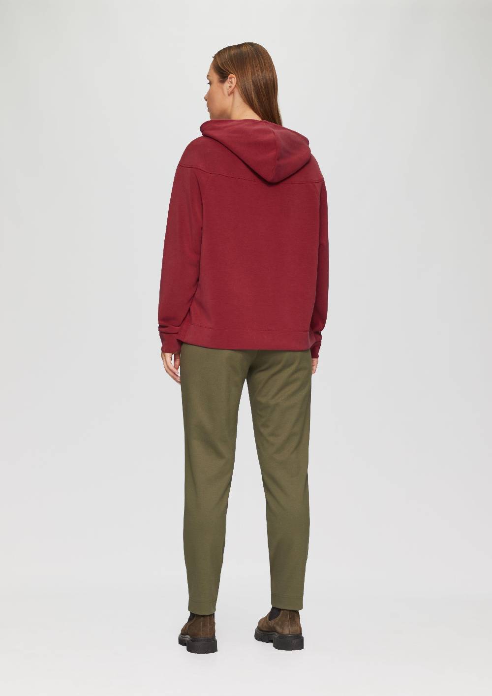 S.Oliver Hoodie Aus Scuba Im Relaxed Fit