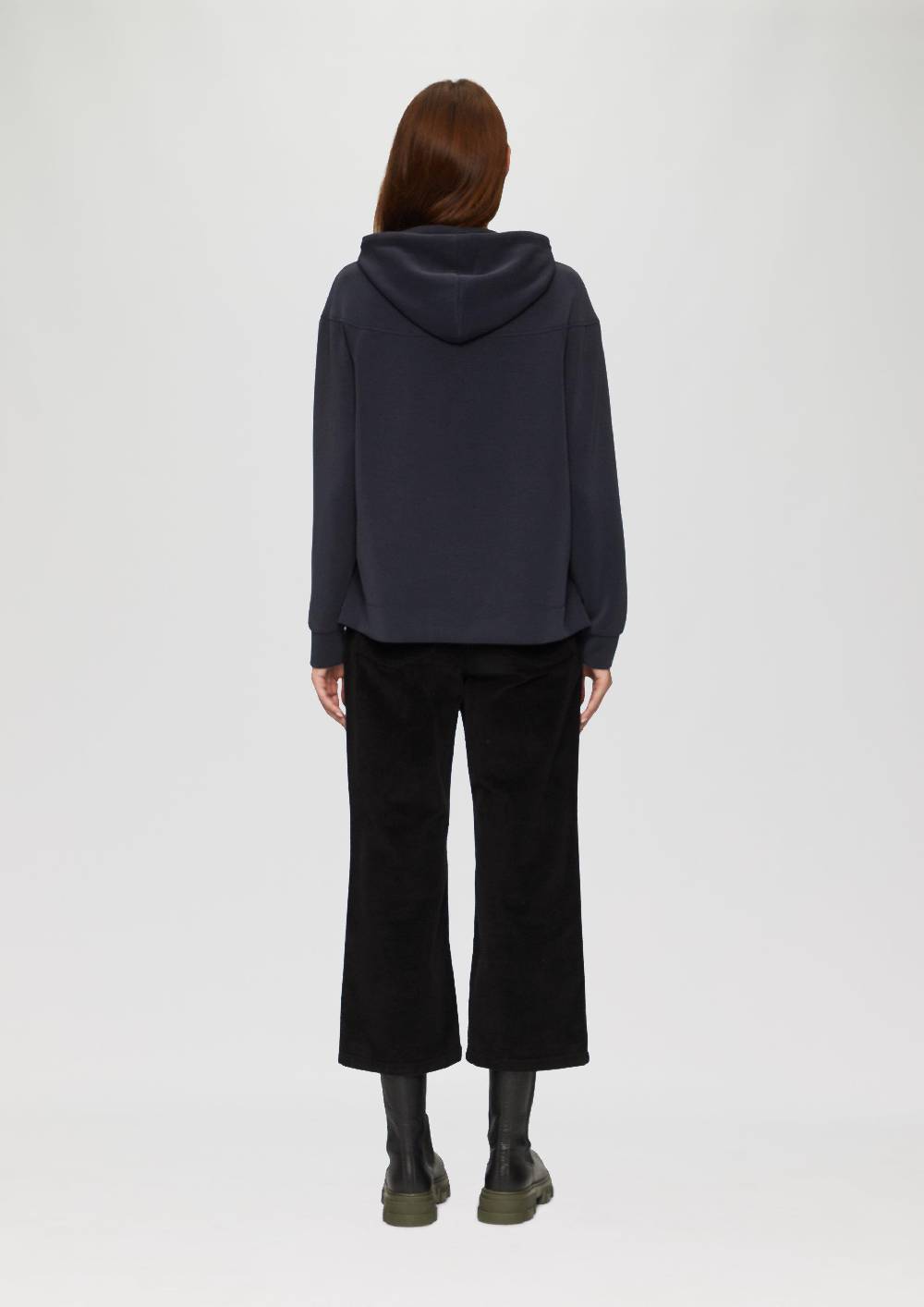 S.Oliver Hoodie Aus Scuba Im Relaxed Fit