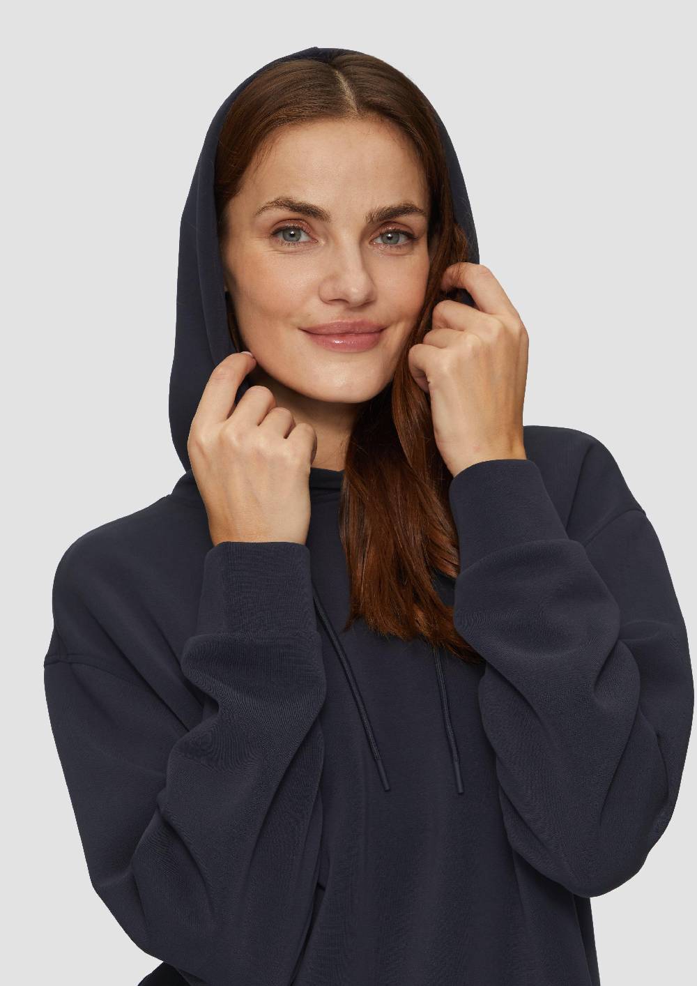 S.Oliver Hoodie Aus Scuba Im Relaxed Fit