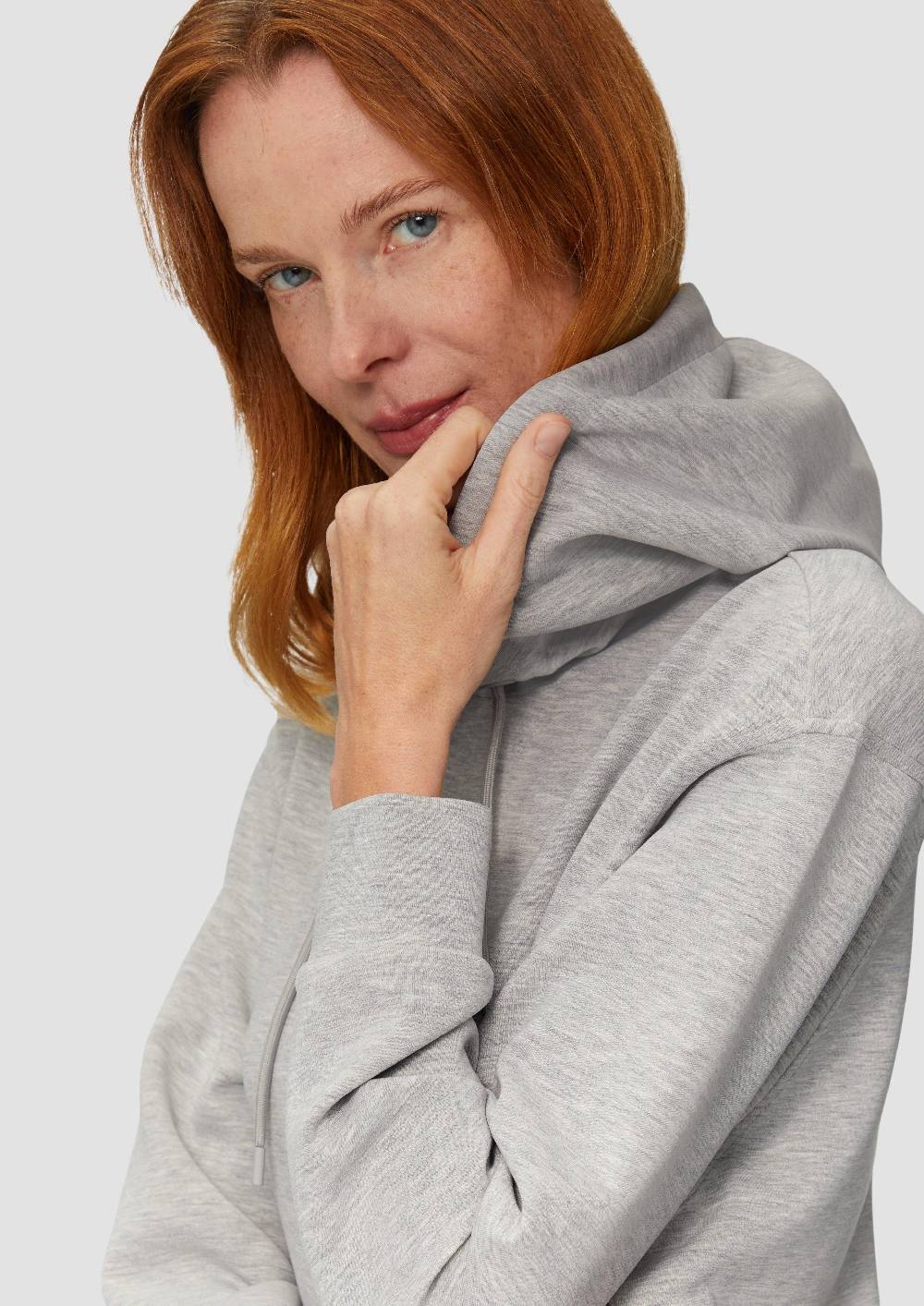 S.Oliver Hoodie Aus Scuba Im Relaxed Fit