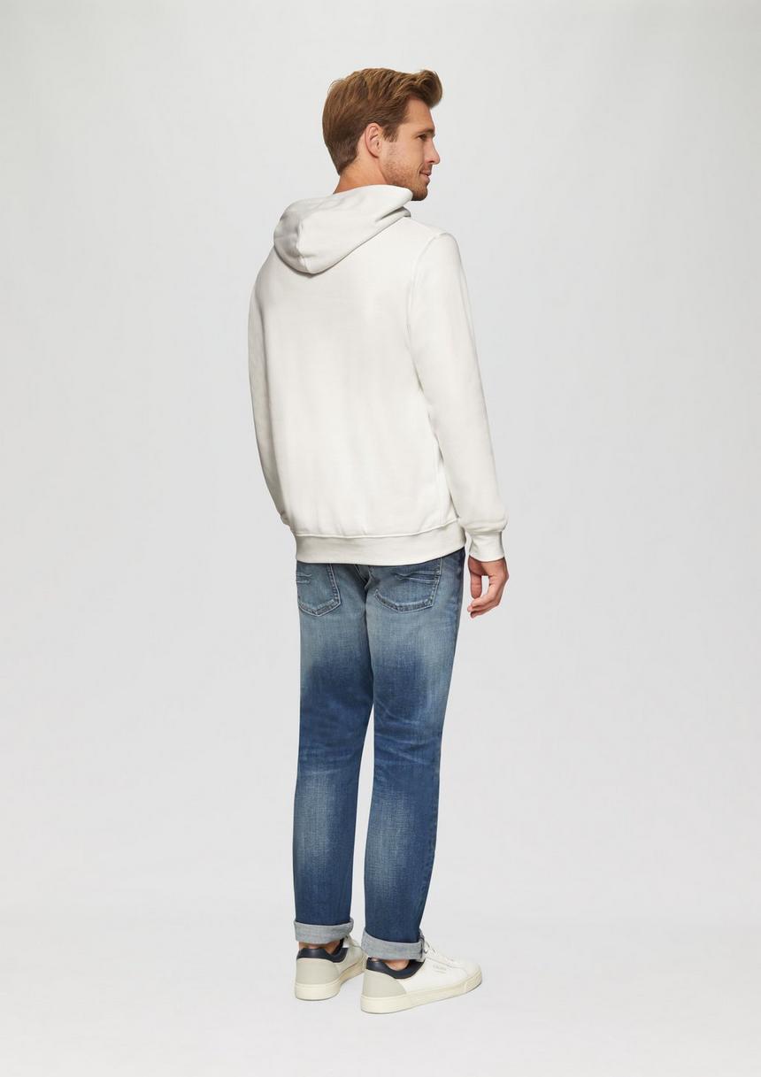S.Oliver Hoodie Mit Kängurutasche Und Stickerei