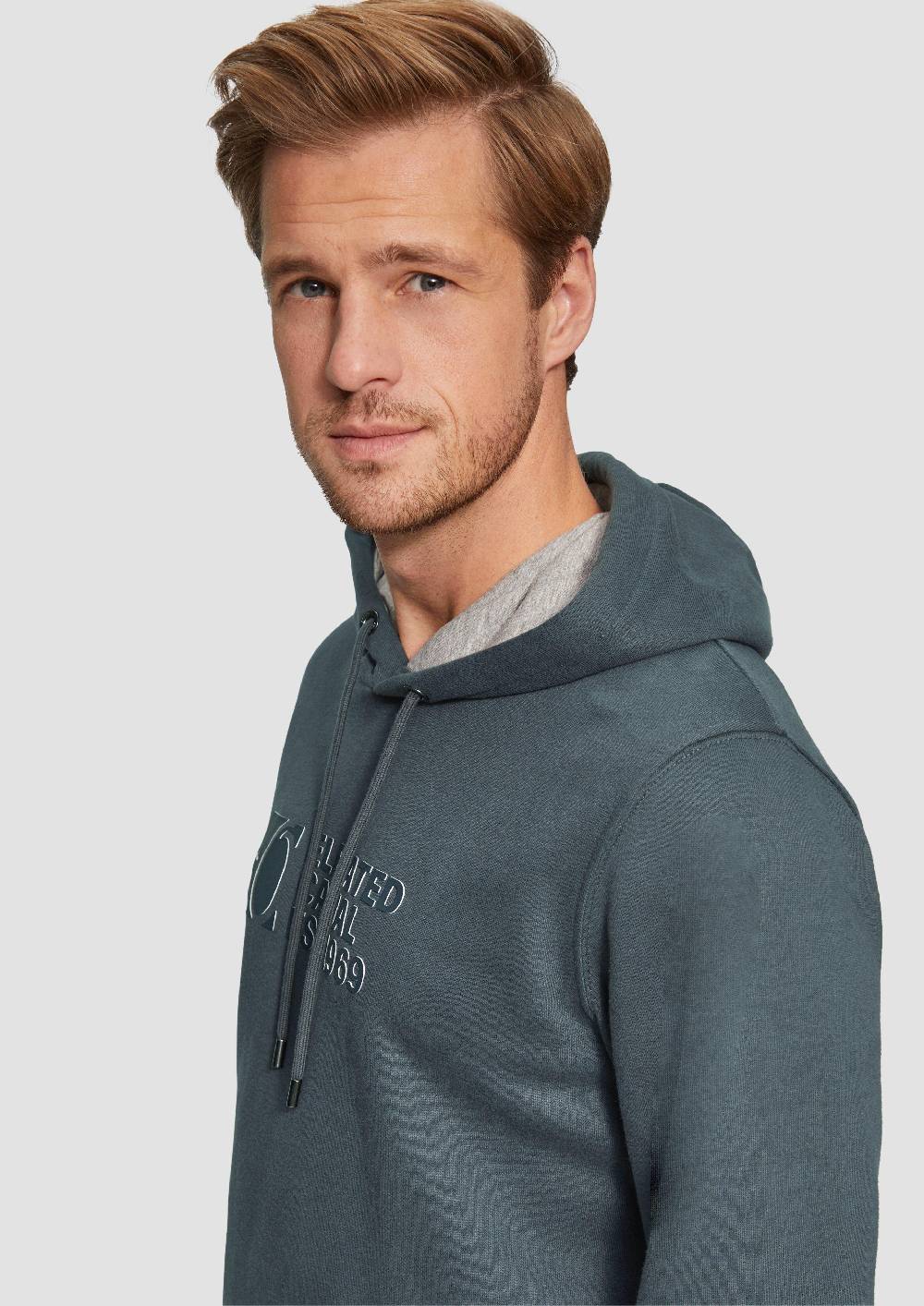 S.Oliver Hoodie Mit Logo-Print