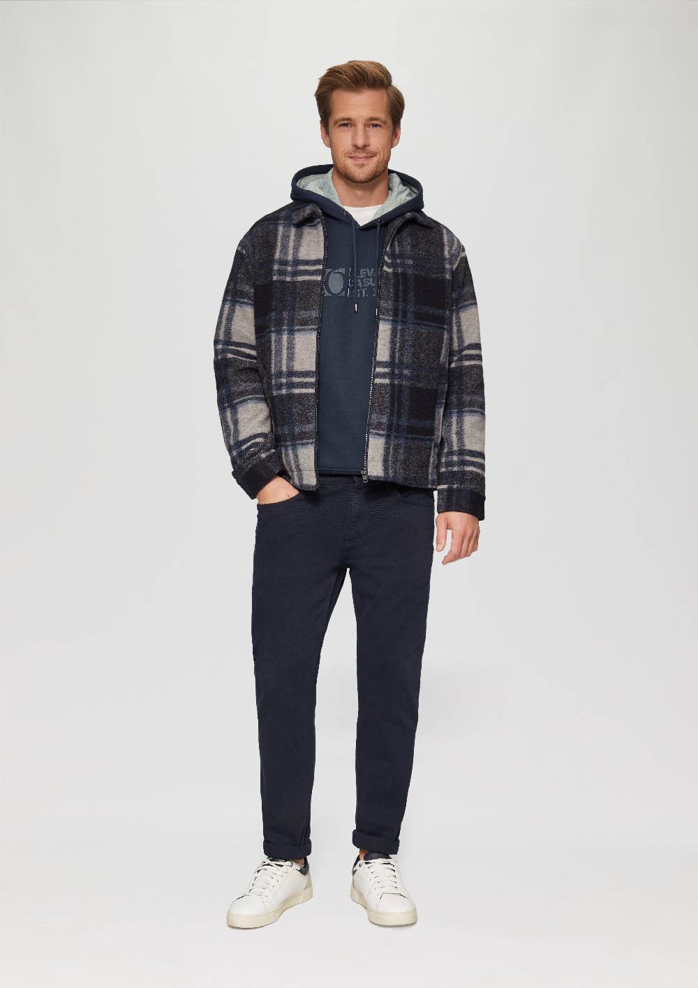 S.Oliver Hoodie Mit Logo-Print