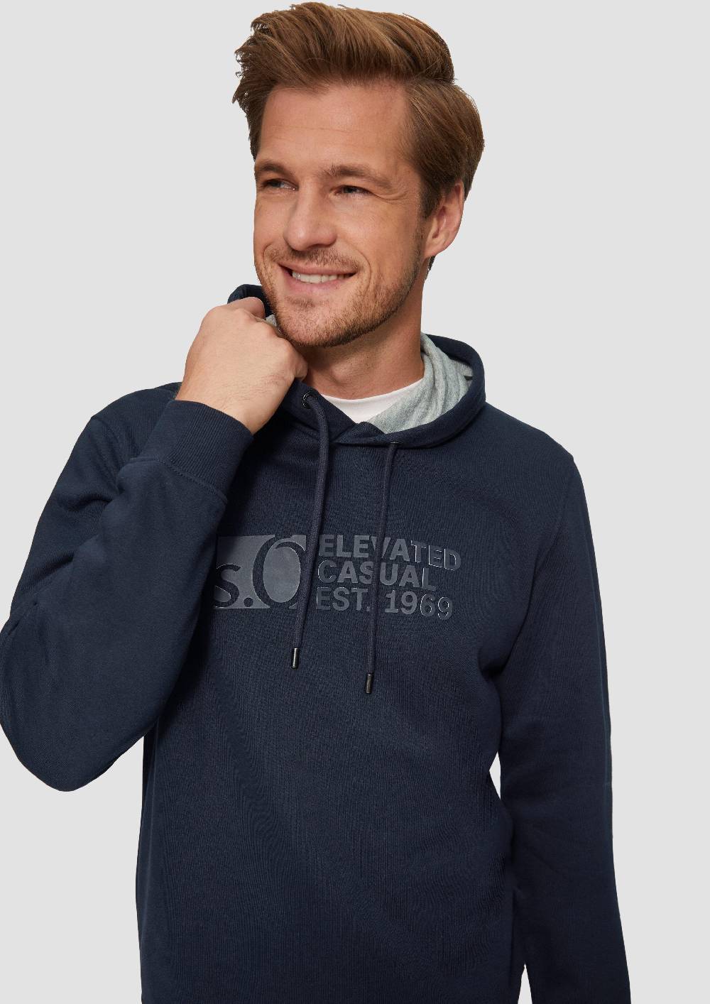 S.Oliver Hoodie Mit Logo-Print