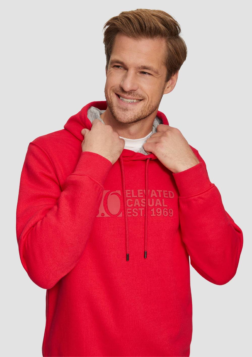 S.Oliver Hoodie Mit Logo-Print