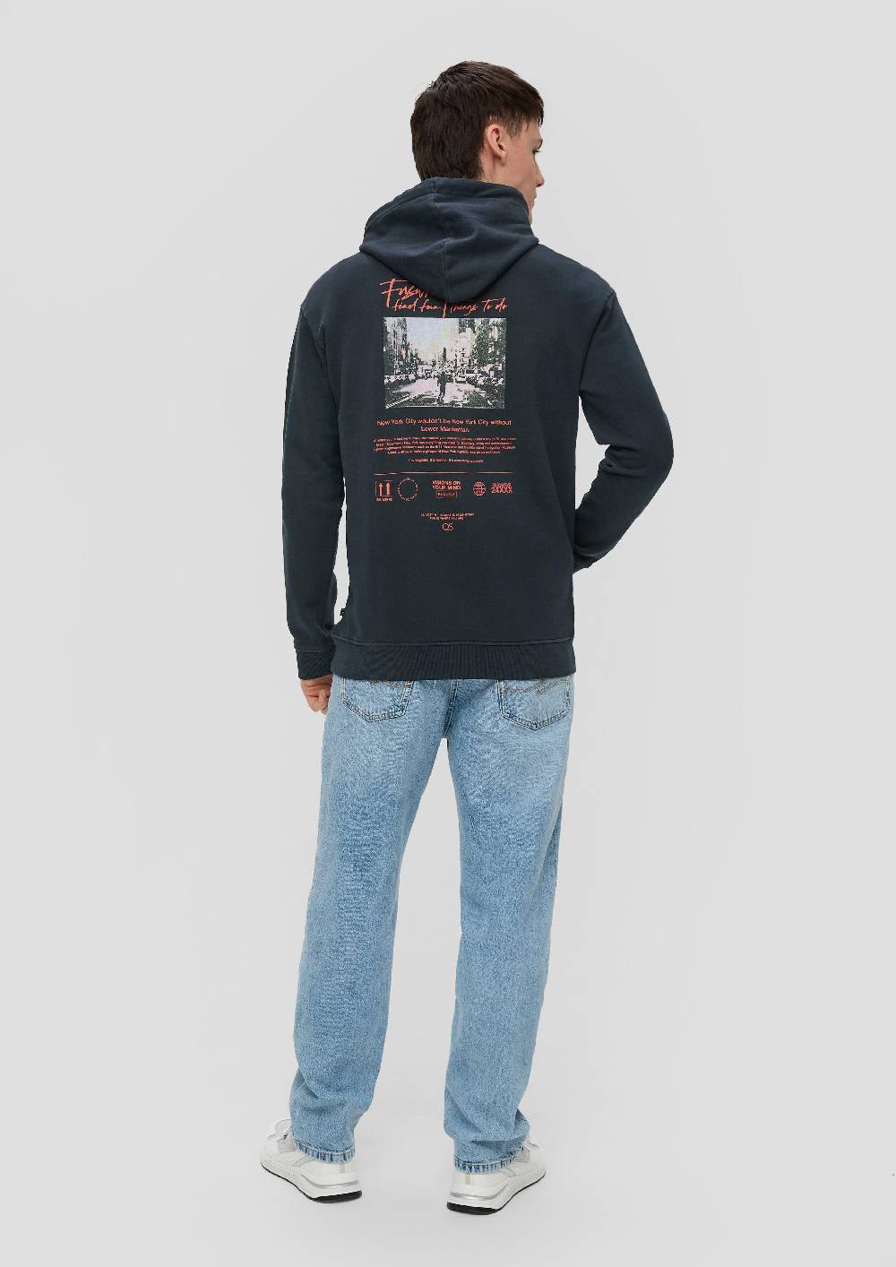 S.Oliver Hoodie Mit Rückenprint