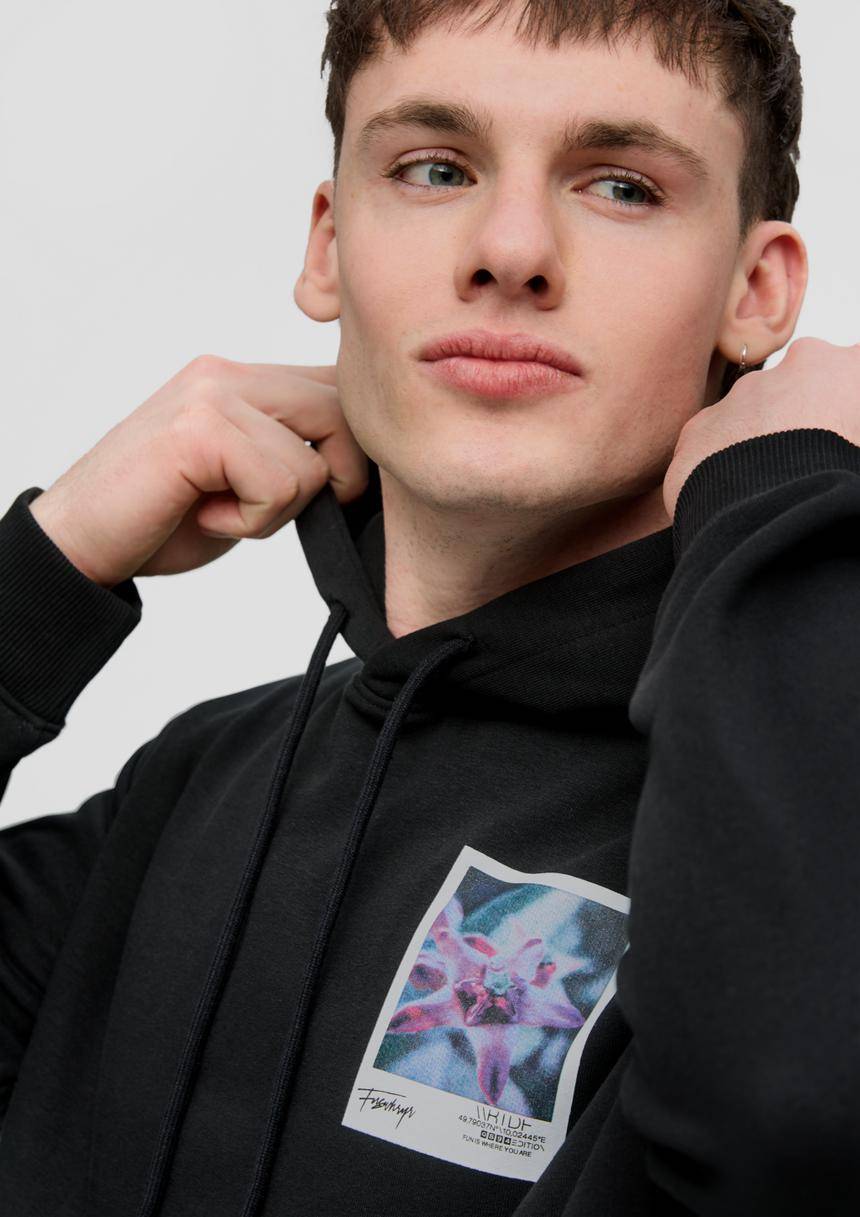 S.Oliver Hoodie-Sweatshirt Mit Fotoprint