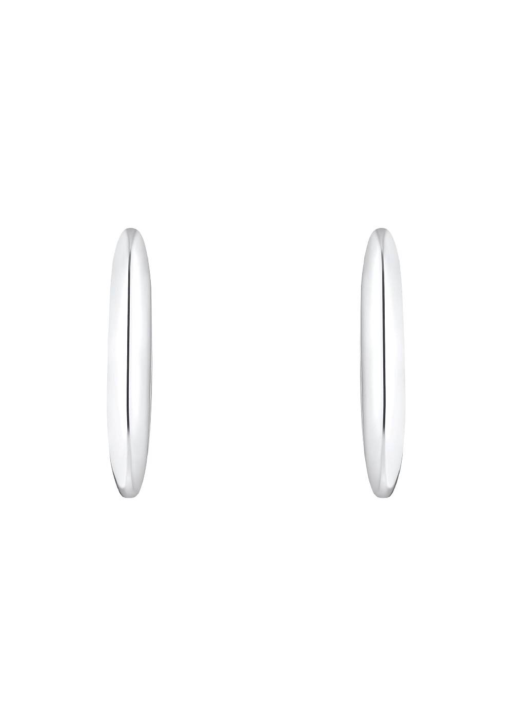 S.Oliver Hoop-Ohrringe Aus Edelstahl