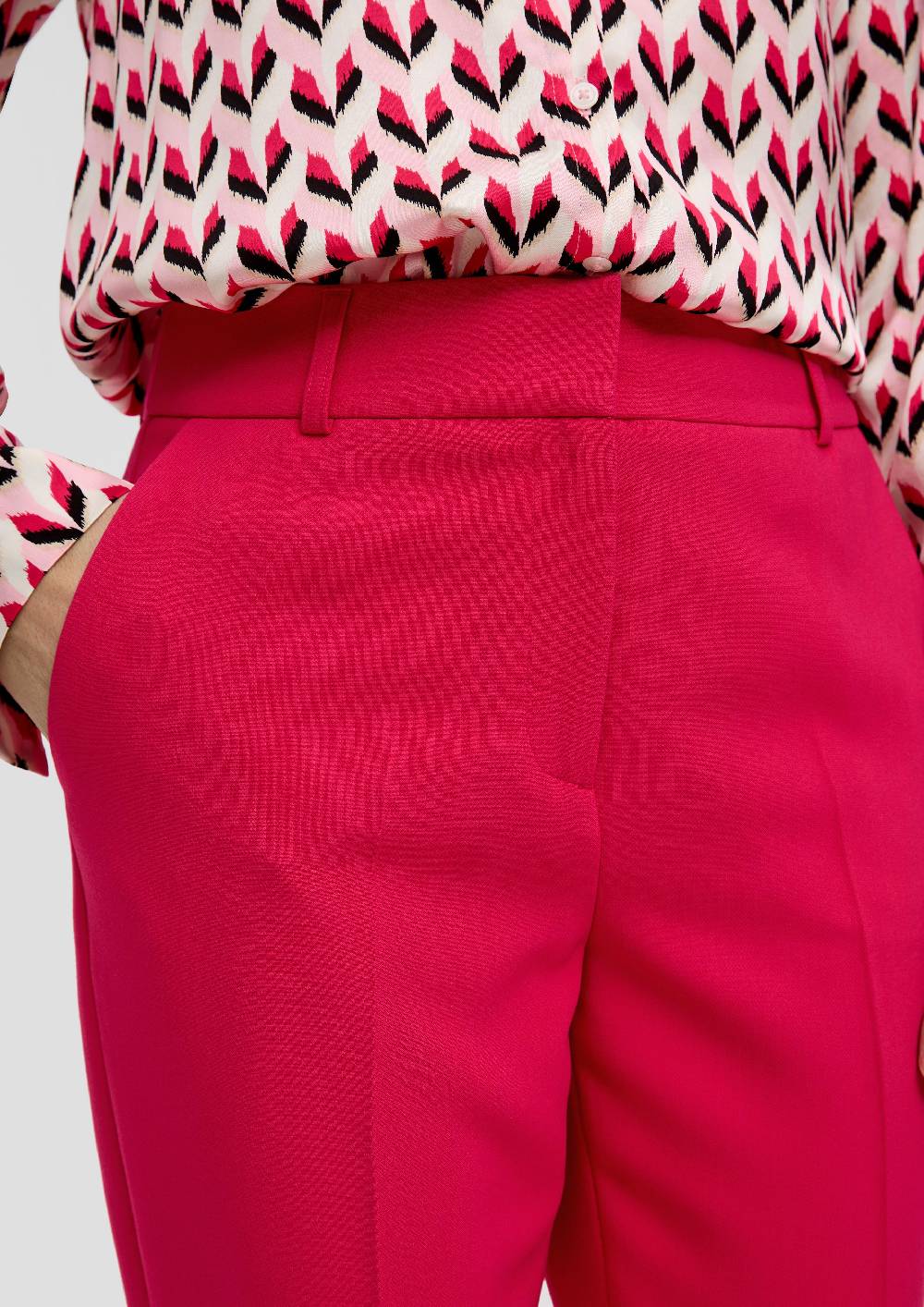 S.Oliver Hose Mit Schmal Zulaufendem Bein