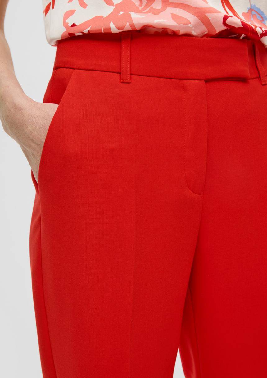 S.Oliver Hose Mit Schmal Zulaufendem Bein