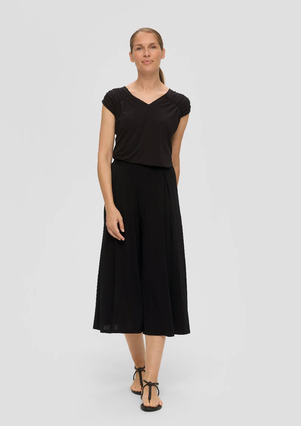 S.Oliver Hosenrock Aus Elastischer Viskose