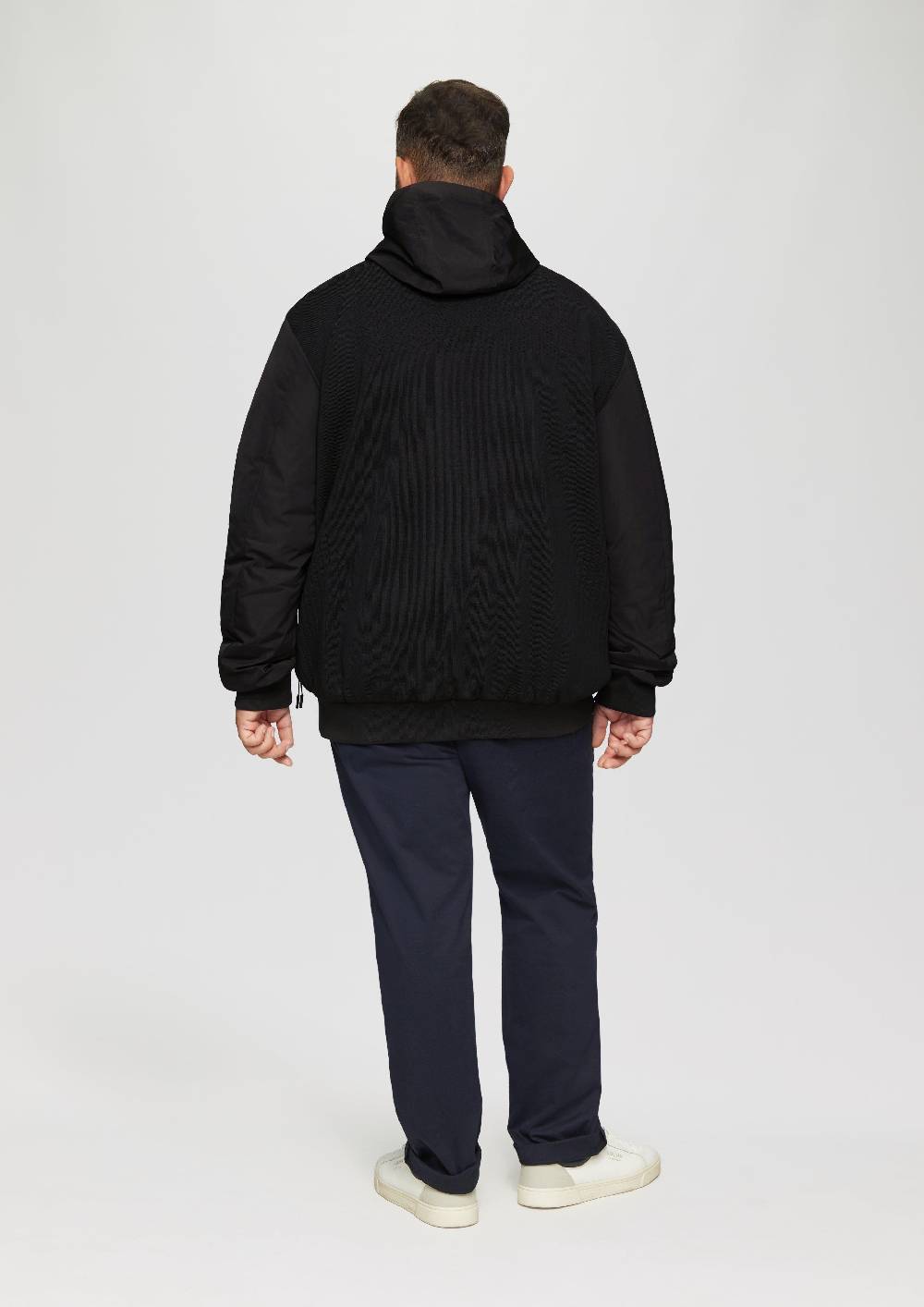 S.Oliver Hybrid-Jacke Mit Strickelementen