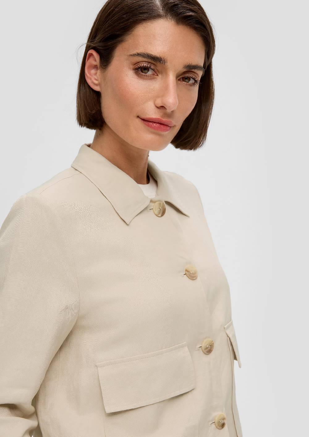 S.Oliver Jacke Aus Viskosemix