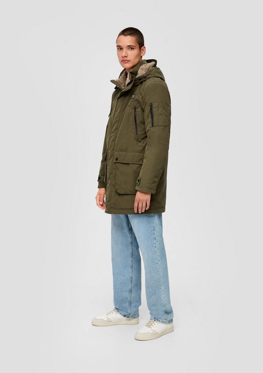 S.Oliver Jacke Mit Teddyplüsch-Futter