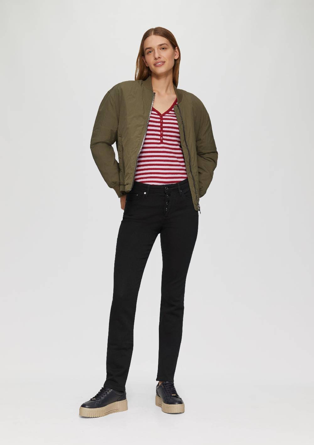 S.Oliver Jeans Betsy / Slim Fit / Mid Rise / Slim Leg