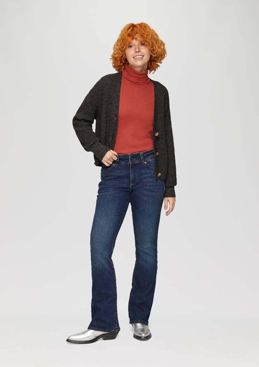 S.Oliver Jeans Catie / Slim Fit / Mid Rise / Bootcut Leg