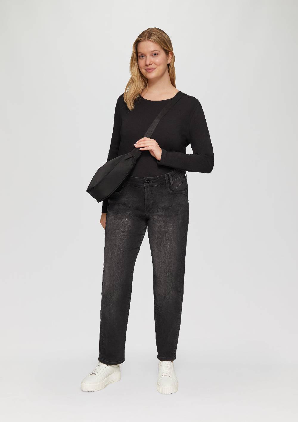 S.Oliver Jeans / Curvy Fit / Mid Rise / Semi Wide Leg