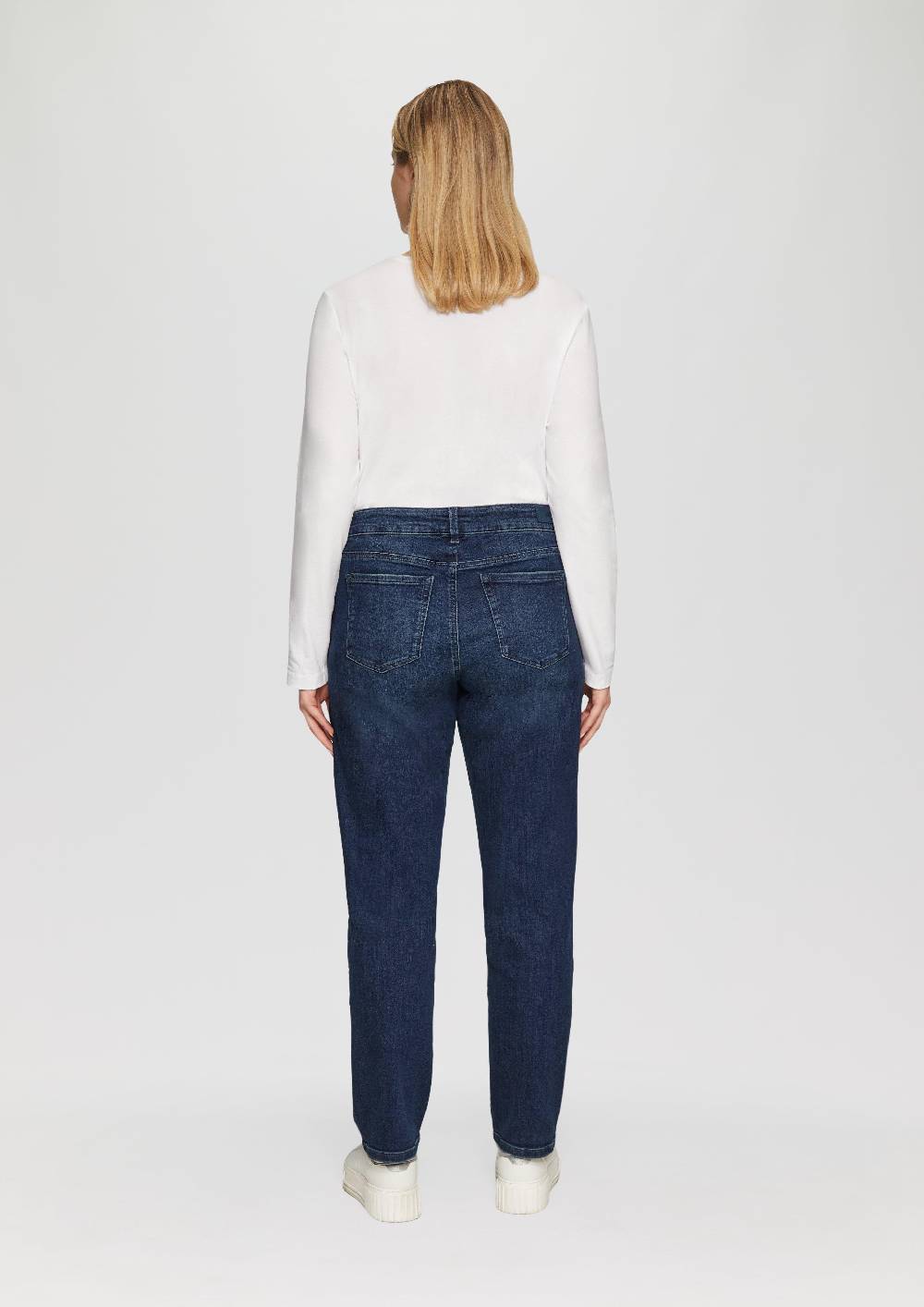 S.Oliver Jeans / Curvy Fit / Mid Rise / Semi Wide Leg