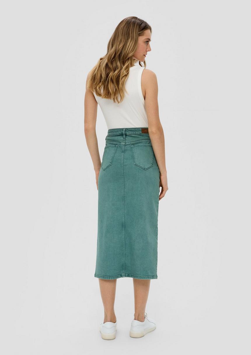 S.Oliver Jeans-Rock Mit Wasch-Effekten