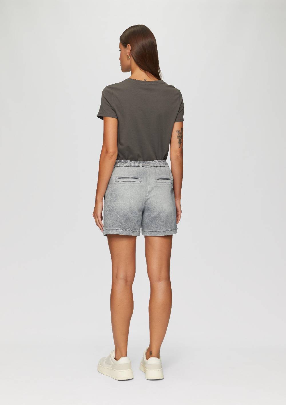 S.Oliver Jeans-Short / Mid Rise / Elastikbund
