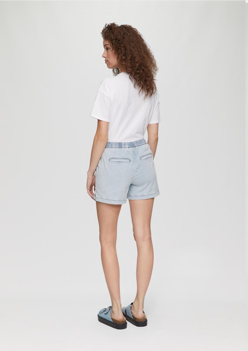 S.Oliver Jeans-Short / Mid Rise / Elastikbund