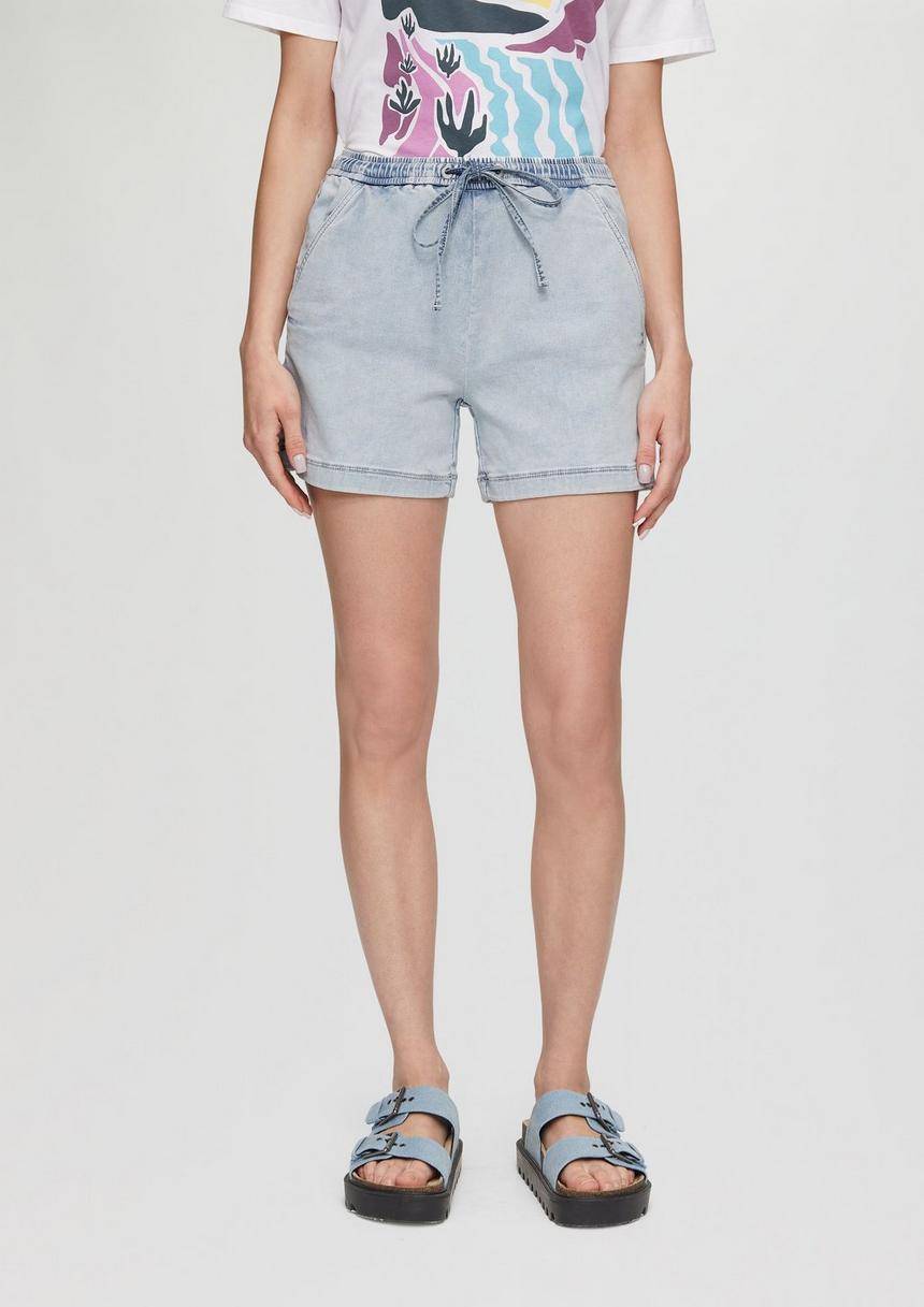 S.Oliver Jeans-Short / Mid Rise / Elastikbund