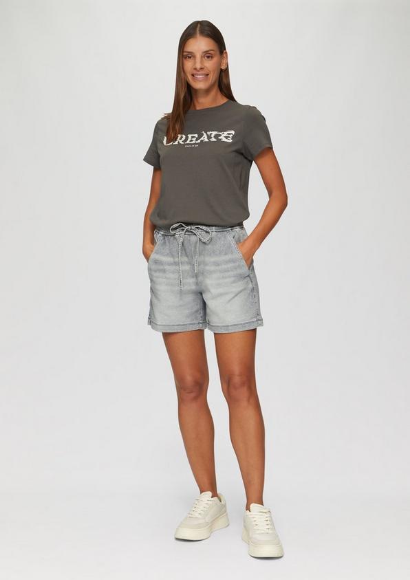 S.Oliver Jeans-Short / Mid Rise / Elastikbund