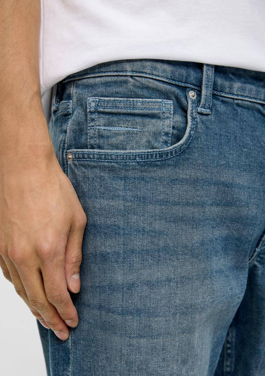 S.Oliver Jeans-Shorts / Straight Leg / High Rise
