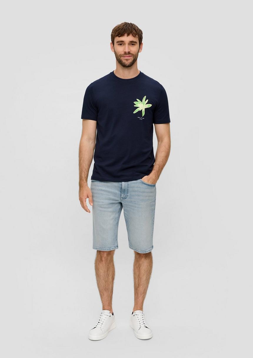 S.Oliver Jeans-Shorts / Straight Leg / High Rise