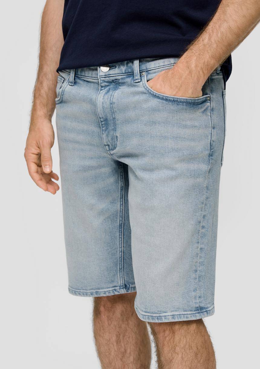 S.Oliver Jeans-Shorts / Straight Leg / High Rise
