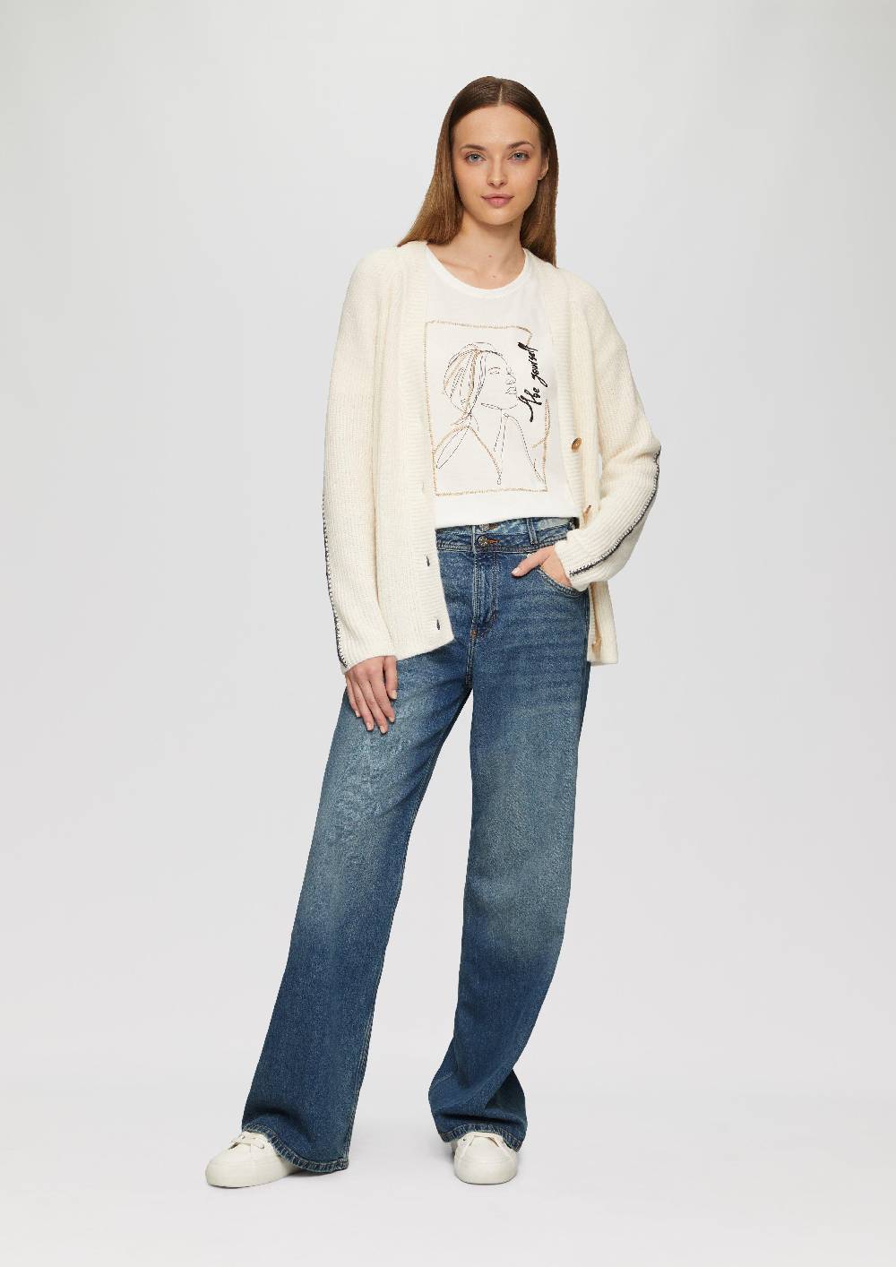 S.Oliver Jeans Suri / Regular Fit / High Rise / Wide Leg