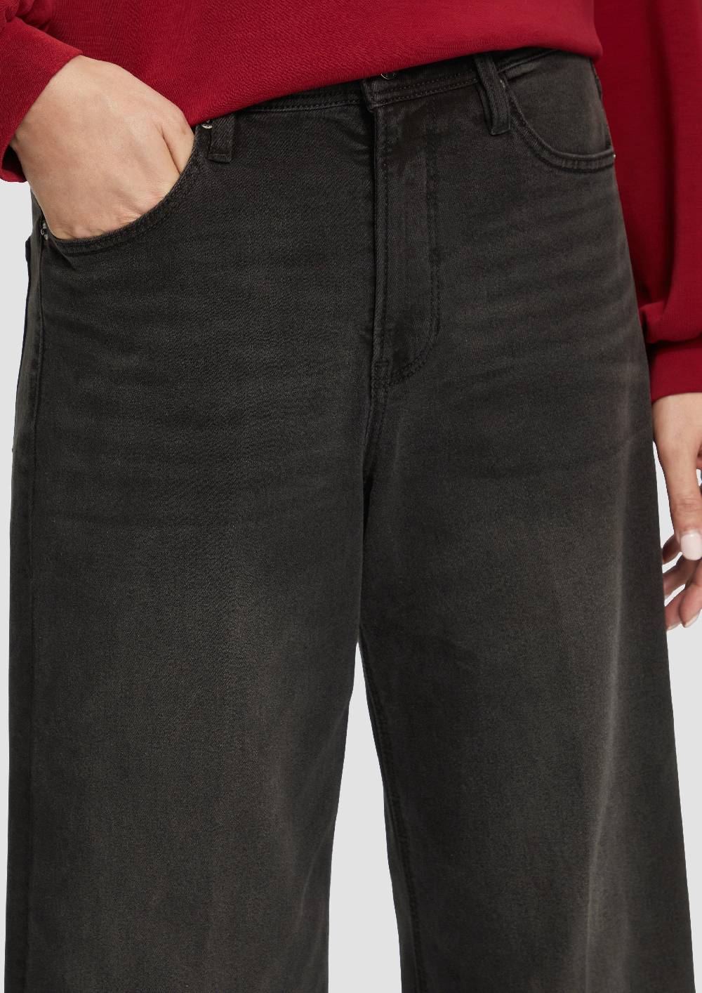 S.Oliver Jeans Suri / Regular Fit / High Rise / Wide Leg