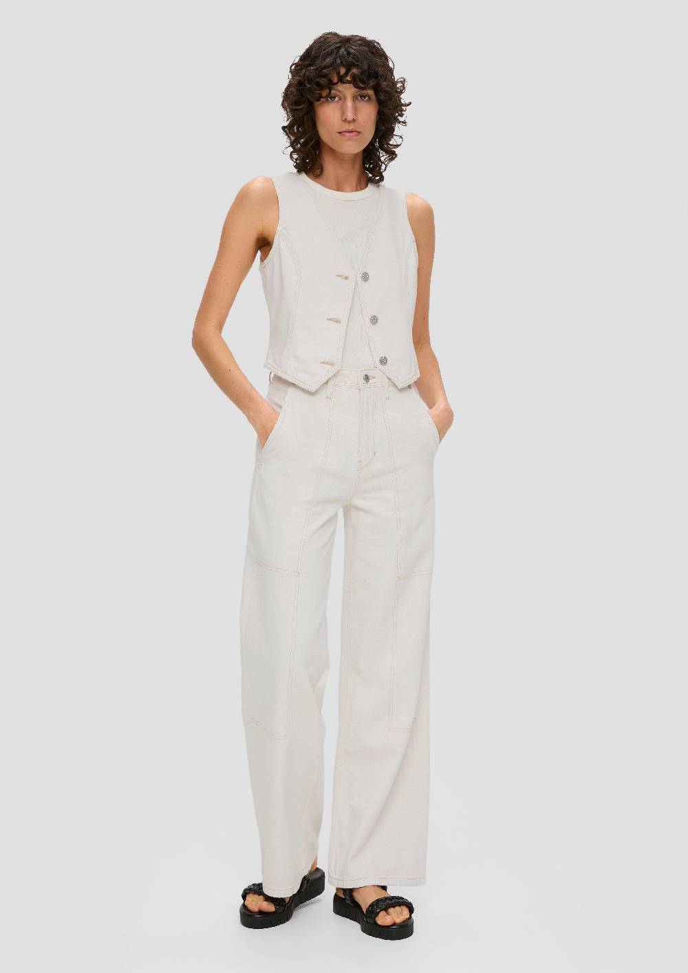 S.Oliver Jeans Suri / Regular Fit / High Rise / Wide Leg