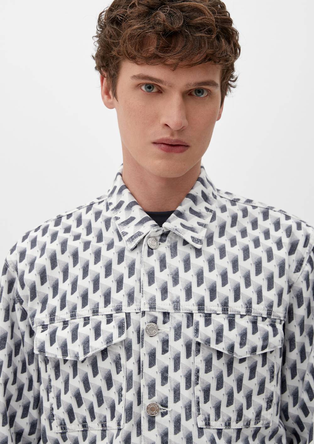 S.Oliver Jeansjacke Aus Baumwolle