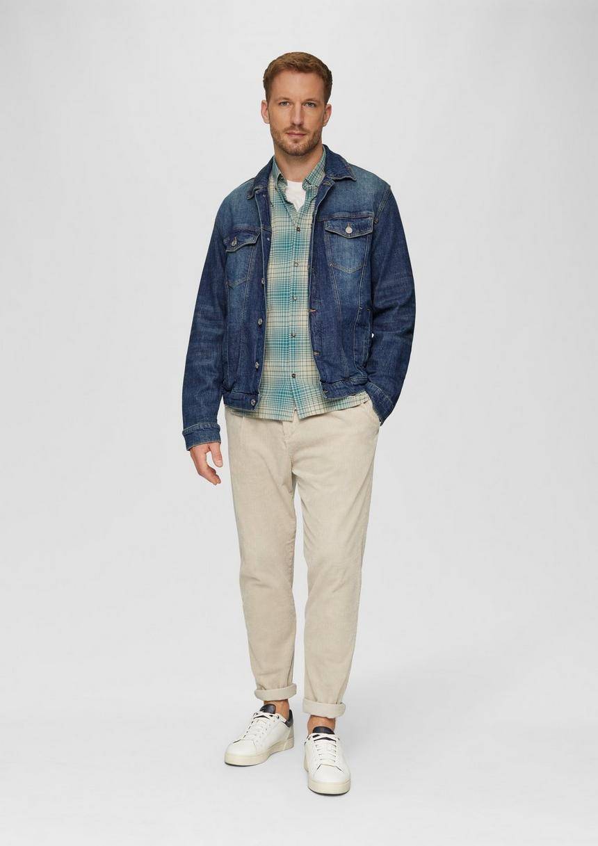 S.Oliver Jeansjacke Aus Baumwollstretch