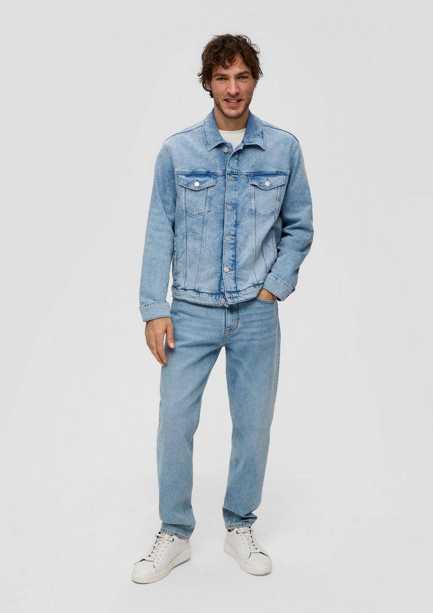 S.Oliver Jeansjacke Mit Waschung
