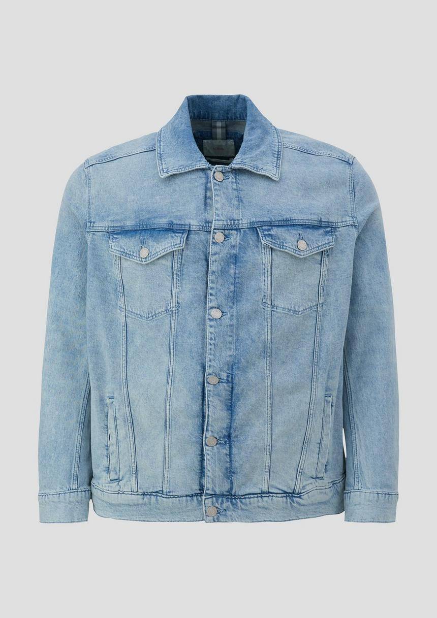 S.Oliver Jeansjacke Mit Waschung