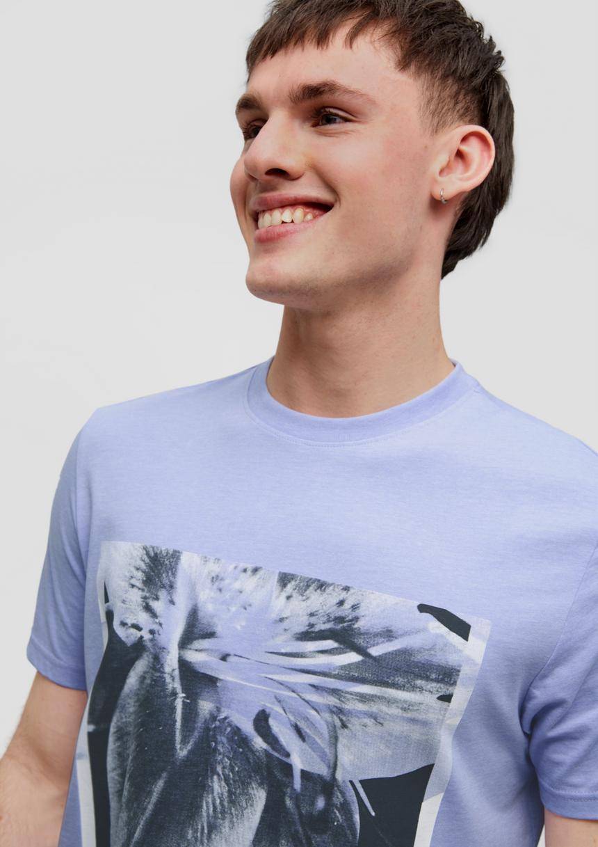 S.Oliver Jersey T-Shirt Mit Frontprint