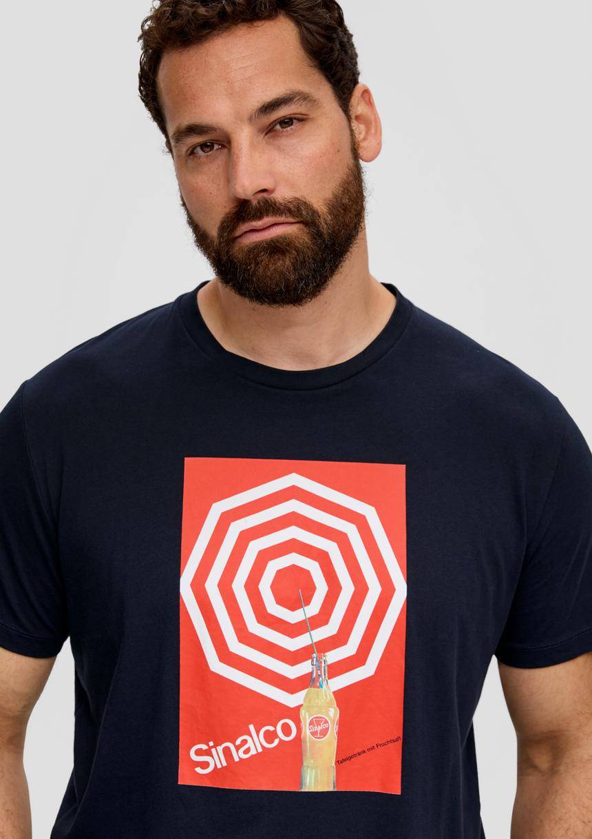 S.Oliver Jersey-T-Shirt Mit Sinalco®-Print