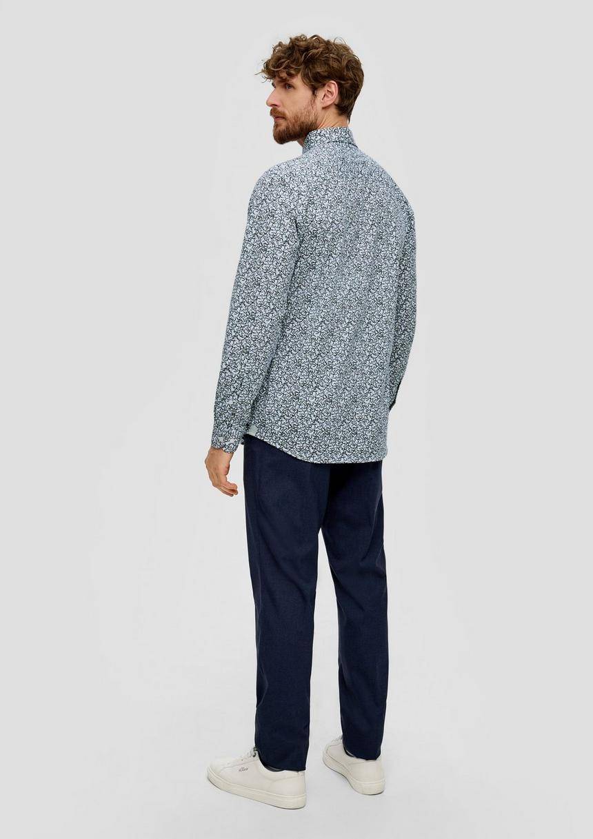 S.Oliver Jerseyhemd Mit All-over-Print