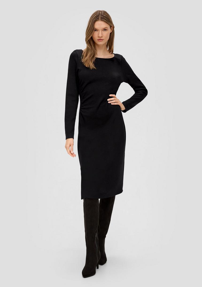 S.Oliver Jerseykleid Aus Viskosemix