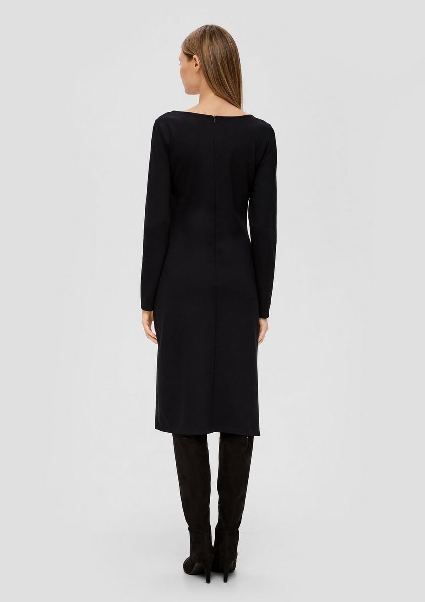 S.Oliver Jerseykleid Aus Viskosemix